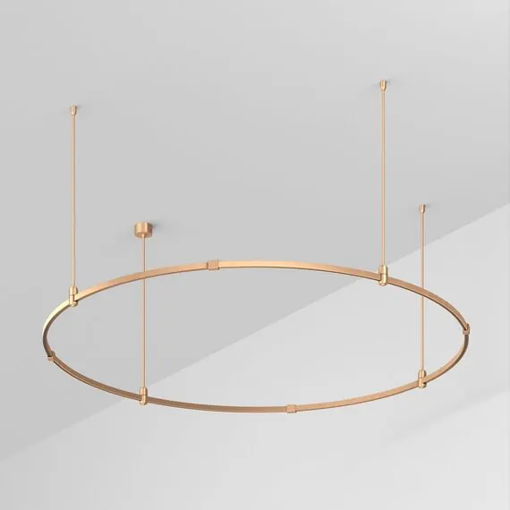 Arlight 048484 Трек ART-APRIORI-ROUND-ROD-400-R1500 (GD) (Arlight, IP20 Металл, 3 года) 048484