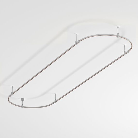 Arlight 050196 Трек ART-APRIORI-OVAL-ROD-200-3000x1000 (TN) (Arlight, IP20 Металл, 3 года) 050196