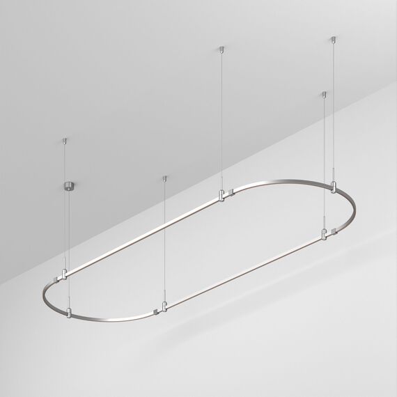 Arlight 050195 Трек ART-APRIORI-OVAL-HANG-3000x1000 (TN) (Arlight, IP20 Металл, 3 года) 050195