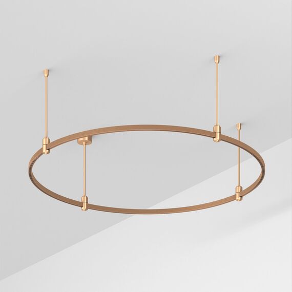 Arlight 048483 Трек ART-APRIORI-ROUND-ROD-400-R1200 (GD) (Arlight, IP20 Металл, 3 года) 048483