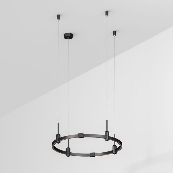 Arlight 048487 Трек ART-APRIORI-ROUND-HANG-R600 (BK) (Arlight, IP20 Металл, 3 года) 048487