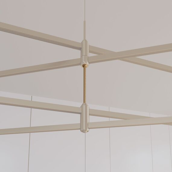 Arlight 044373 Коннектор жесткий ART-APRIORI-CON-ROD-E-L186 (GD, вертикальный) (Arlight, IP20 Металл, 3 года) 044373, изображение 4