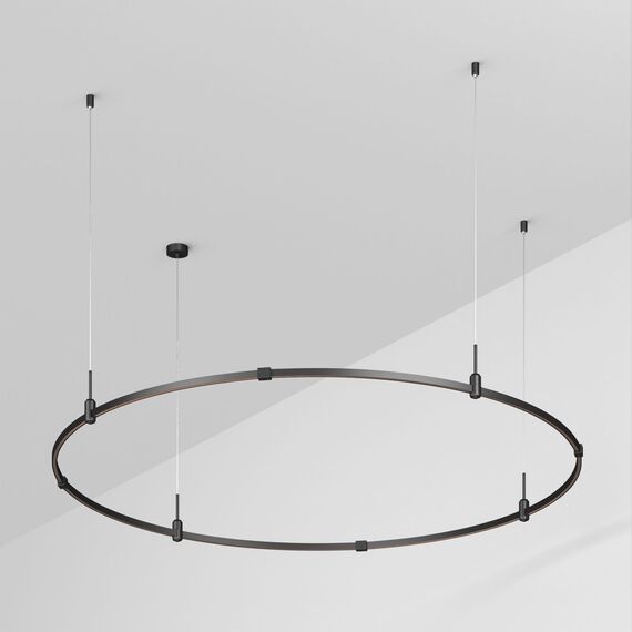 Arlight 048491 Трек ART-APRIORI-ROUND-HANG-R1500 (BK) (Arlight, IP20 Металл, 3 года) 048491