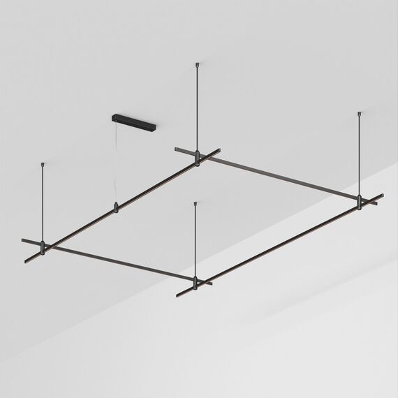 Arlight 048545 Трек ART-APRIORI-RECTANGLE-ROD-800-3000x2000 (BK) (Arlight, IP20 Металл, 3 года) 048545