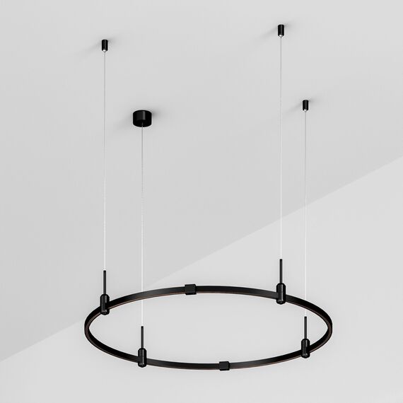 Arlight 048489 Трек ART-APRIORI-ROUND-HANG-R1000 (BK) (Arlight, IP20 Металл, 3 года) 048489