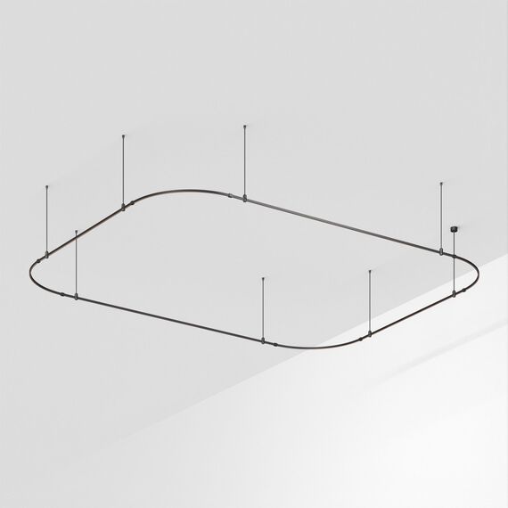 Arlight 048542 Трек ART-APRIORI-RECTANGLE-SOFT-ROD-800-4500x3500 (BK) (Arlight, IP20 Металл, 3 года) 048542