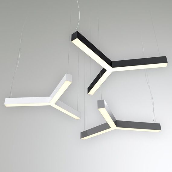Arlight 049208 Светильник SP-RAYS-3-HANG-5050-510-34W Day4000 (RAL9005, 120 deg, 230V) IP33 1415lm (Arlight, Металл) 049208, изображение 6