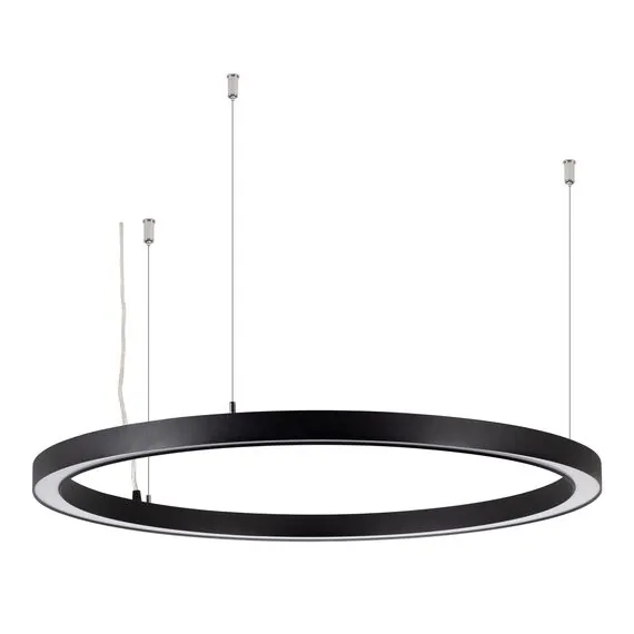 Arlight 049372 Светильник SP-CIRCLE-HANG-O3535-D1200-75W Warm3000 (RAL9005, 120 deg, 230V) IP40 LED (Arlight, Алюминий) - ! УПАКОВКА СОСТОИТ ИЗ - 1 шт