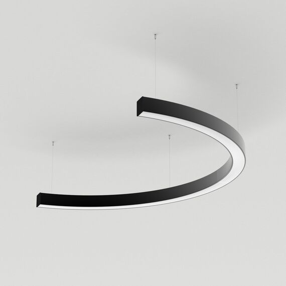 Arlight 034016(1) Светильник SP-LINE-HANG-ARC-C3535-D800-34W Warm3000 (BLACK, 230V) (Arlight, Металл) 034016(1)