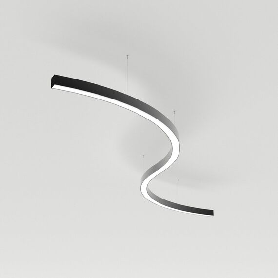Arlight 034057(1) Светильник SP-LINE-HANG ARC-S3535-D1500-124W Day4000 (BLACK, 230V) (Arlight, Металл) 034057(1)