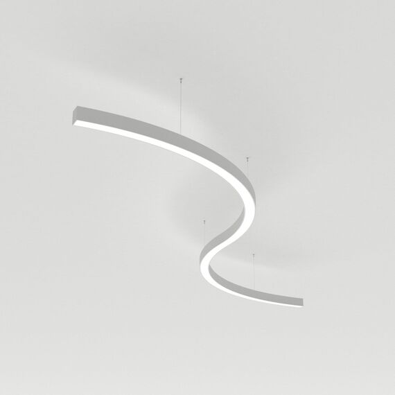 Arlight 034054(1) Светильник SP-LINE-HANG ARC-S3535-D1500-124W Warm3000 (WHITE, 230V) (Arlight, Металл) 034054(1), изображение 2