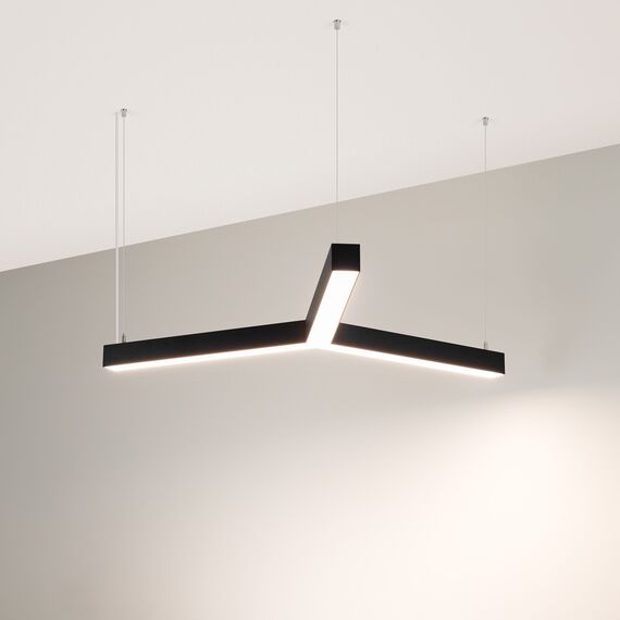Arlight 049208 Светильник SP-RAYS-3-HANG-5050-510-34W Day4000 (RAL9005, 120 deg, 230V) IP33 1415lm (Arlight, Металл) 049208, изображение 4