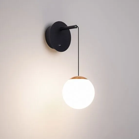 Arlight 037065 Светильник SP-BEADS-WALL-HANG-R130-6W Day4000 (BK-GD, 180 deg, 230V) (Arlight, IP20 Металл, 3 года) 037065, изображение 4