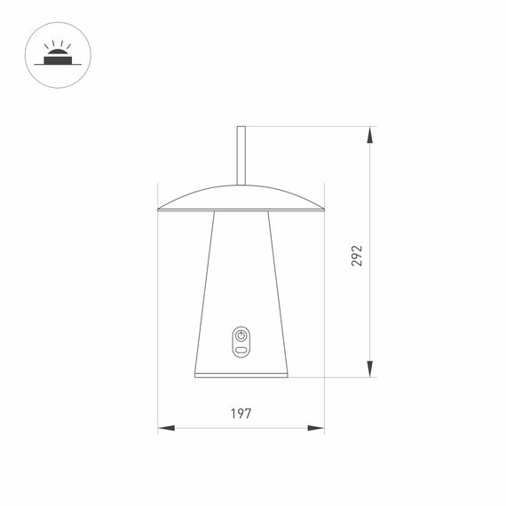 Arlight 043587 Светильник SP-PATIO-TAB-2W Warm3000 (BK, 127 deg) (Arlight, IP54 Металл, 2 года) 043587, изображение 3
