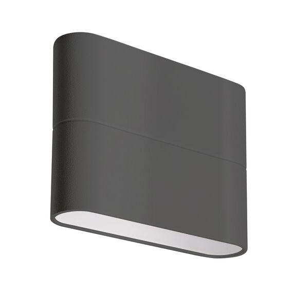 Arlight 032410 Светильник SP-WALL-FLAT-S110x90-2x3W Warm3000 (GR, 120 deg, 230V) (Arlight, IP54 Металл, 3 года) 032410