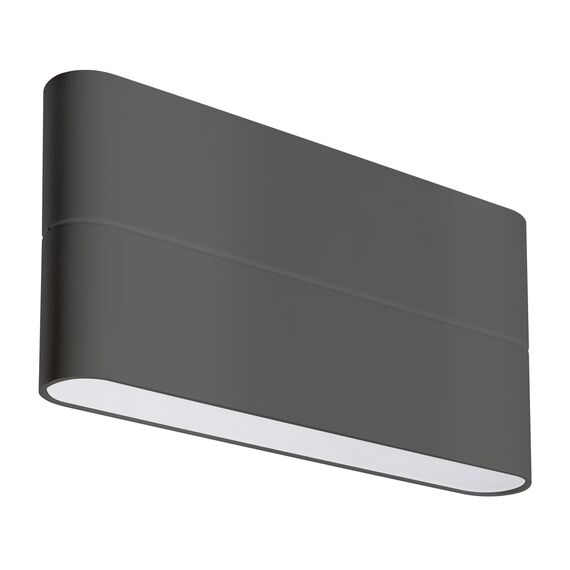 Arlight 032412 Светильник SP-WALL-FLAT-S170x90-2x6W Warm3000 (GR, 120 deg, 230V) (Arlight, IP54 Металл, 3 года) 032412