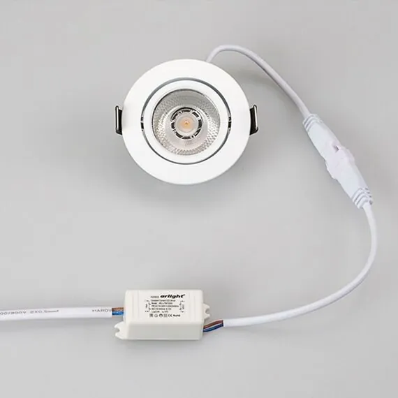 Arlight 020767 Светодиодный светильник LTM-R65WH 5W Day White 10deg (Arlight, IP40 Металл, 3 года) 020767, изображение 6