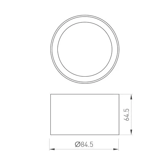 Arlight 046757 Кольцо антибликовое LGD-ANTIGLARE-RING-R85 (BK) (Arlight, Металл) 046757, изображение 4