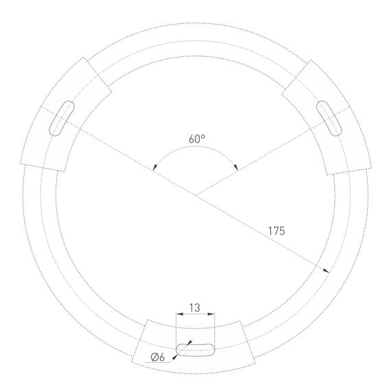 Arlight 039649 Светильник IM-RONDO-EMERGENCY-3H-R400-40W Day4000 (BK, 120 deg, 230V) (Arlight, IP40 Металл, 2 года) 039649, изображение 5