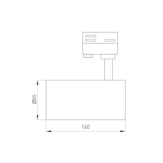 Arlight 046739 Светильник LGD-CALIPSO-4TR-R85-20W Day4000-MIX (WH, 38 deg, 230V, TRIAC) (Arlight, IP20 Металл, 5 лет) 046739, изображение 5