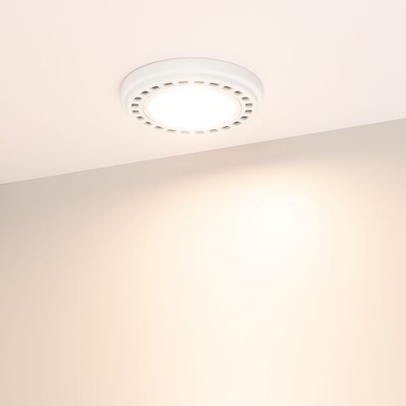Arlight 026890 Лампа AR111-UNIT-GU10-15W-DIM Warm3000 (WH, 120 deg, 230V) (Arlight, Металл) 026890, изображение 6