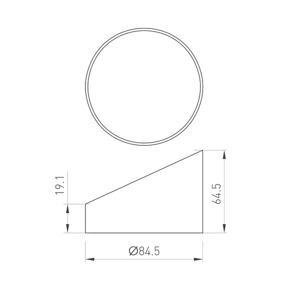 Arlight 046771 Бленда LGD-HOOD-R85 (WH) (Arlight, Металл) 046771, изображение 6