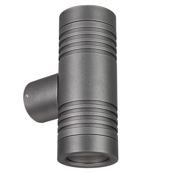 Arlight 033306 Светильник LGD-RAY-WALL-TWIN-R46-2x3W Warm3000 (GR, 24 deg, 230V) (Arlight, IP65 Металл, 3 года) 033306