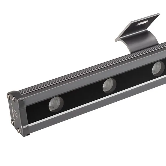 Arlight 027958 Светодиодный прожектор AR-LINE-1000L-48W-24V RGB-Warm3000 (Grey, 15x45 deg, DMX512) (Arlight, Закрытый) 027958