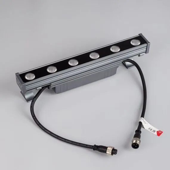 Arlight 045366 Линейный прожектор AR-LINE-300-6W Warm3000 (GR, 30 deg, 230V) (Arlight, IP65 Металл, 3 года) 045366, изображение 3