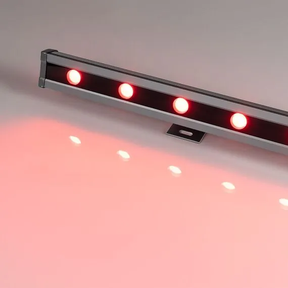 Arlight 027958 Светодиодный прожектор AR-LINE-1000L-48W-24V RGB-Warm3000 (Grey, 15x45 deg, DMX512) (Arlight, Закрытый) 027958, изображение 8