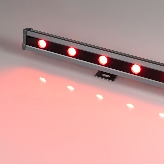 Arlight 027282 Светодиодный прожектор AR-LINE-1000L-48W-24V RGB-Day4000 (Grey, 15x45 deg, DMX512) (Arlight, Закрытый) 027282, изображение 8