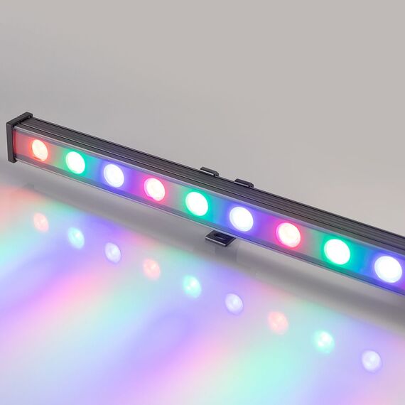Arlight 023624 Светодиодный прожектор AR-LINE-1000M-24W-24V RGB (Grey, 30 deg, DMX512) (Arlight, Закрытый) 023624, изображение 4