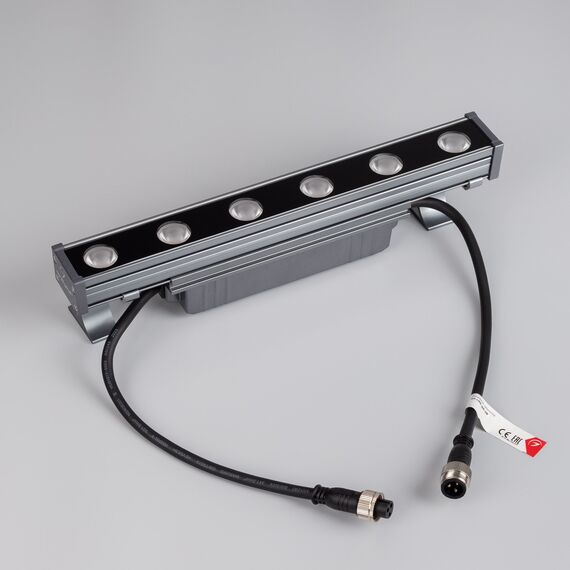 Arlight 051766 Линейный прожектор AR-LINE-300-6W Warm2700 (GR, 30 deg, 230V) (Arlight, IP65 Металл, 3 года) 051766, изображение 6