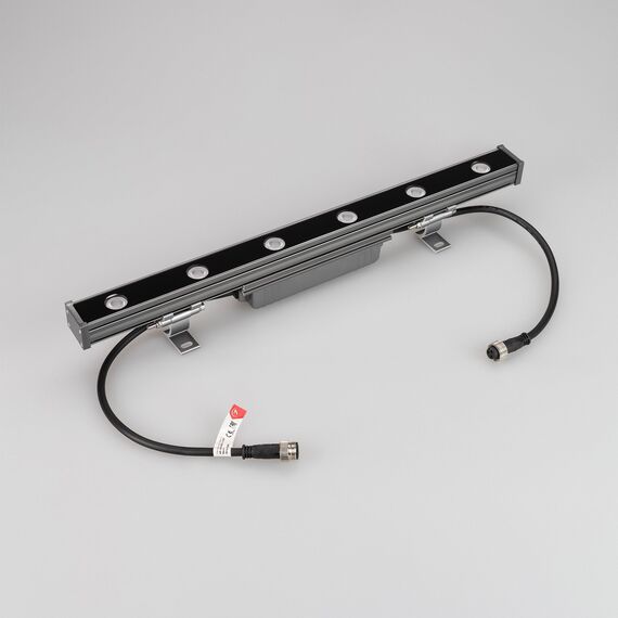Arlight 037364(1) Линейный прожектор AR-LINE-500-6W Warm3000 (GR, 30 deg, 230V) (Arlight, IP65 Металл, 3 года) 037364(1), изображение 3
