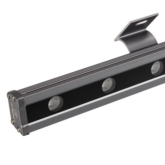 Arlight 027958 Светодиодный прожектор AR-LINE-1000L-48W-24V RGB-Warm3000 (Grey, 15x45 deg, DMX512) (Arlight, Закрытый) 027958