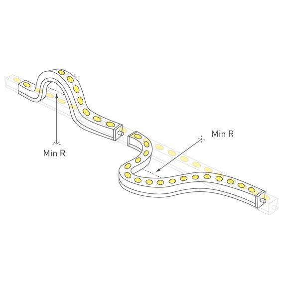 Arlight 045255 Грейзер THOR-3D-A24-25x27mm 24V White6000 (24 W/m, IP65, 1m, wire x2) (Arlight, Вывод прямой, 3 года) 045255, изображение 10