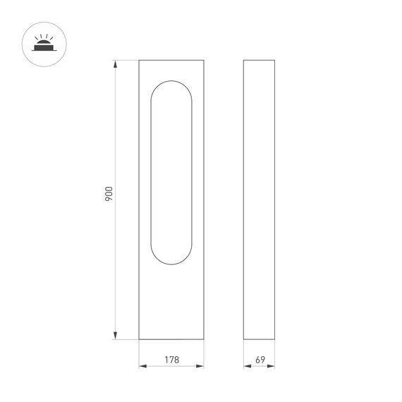 Arlight 037523 Светильник LGD-MUSE-BOLL-H900-12W Warm3000 (DG, 296 deg, 230V) (Arlight, IP65 Металл, 3 года) 037523, изображение 4