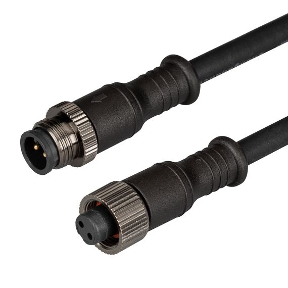 Arlight 028119 Коннектор NEO-TAIL-R15-2000-CON-MF (BK) (Arlight, IP67 Пластик, 3 года) 028119