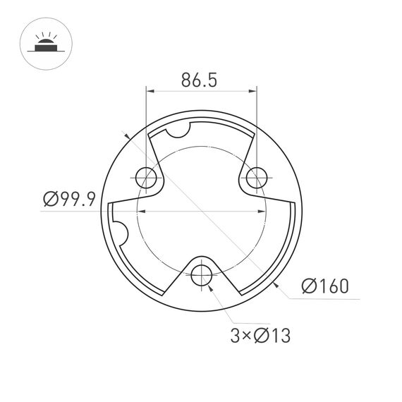 Arlight 045533 Светильник LGD-LANDMARK-BOLL-H800-20W Warm3500-MIX (GR, 300 deg, 230V) (Arlight, IP65 Металл, 5 лет) 045533, изображение 3