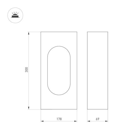 Arlight 037525 Светильник LGD-MUSE-BOLL-H300-12W Warm3000 (DG, 296 deg, 230V) (Arlight, IP65 Металл, 3 года) 037525, изображение 5