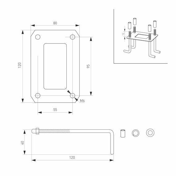 Arlight 029978 Светильник LGD-TENT-BOLL-H900-9W Warm3000 (GR, 110 deg, 230V) (Arlight, IP65 Металл, 3 года) 029978, изображение 6