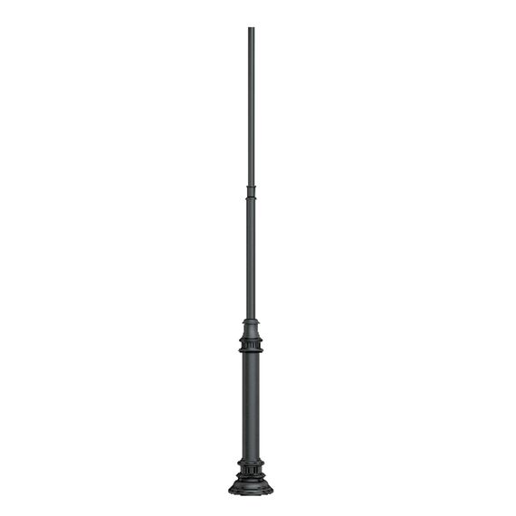 Arlight 051328 Опора фланцевая OXOR-OT3-DE-D160-L3000 (BK) (Arlight, Сталь) 051328