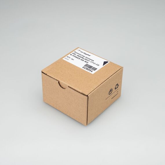 Arlight 028054 Коннектор питания ARL-MOONLIGHT-1712-CON-POWER-RR-WH (Arlight, Пластик) 028054, изображение 4