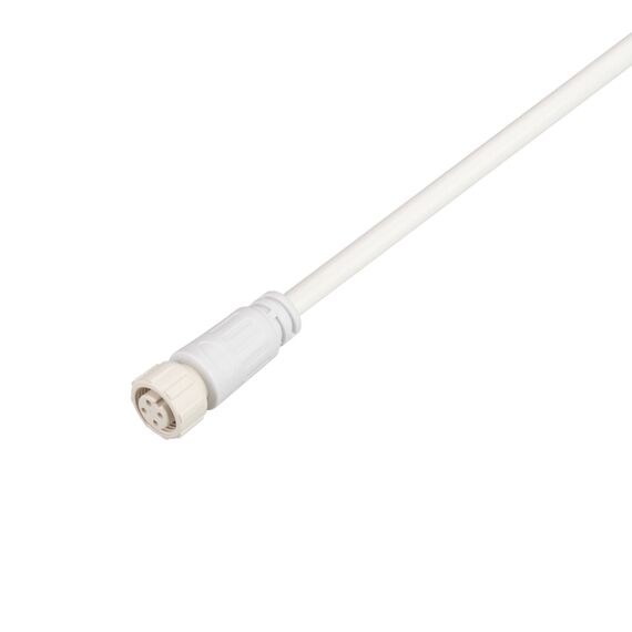 Arlight 031468 Коннектор питания ARL-MOONLIGHT-SPI/DMX-CON-POWER-FEMALE-WH (Arlight, IP67 Пластик, 3 года) 031468