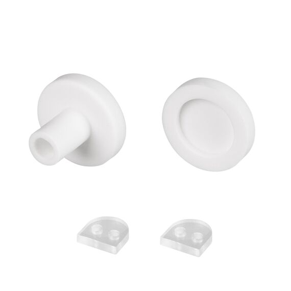 Arlight 038763 Заглушка ARL-MOONLIGHT-ROUND-18-CAP-SET-WH (Arlight, Пластик) 038763