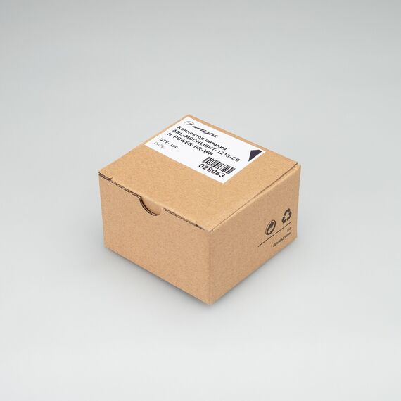 Arlight 028063 Коннектор питания ARL-MOONLIGHT-1213-CON-POWER-RR-WH (Arlight, Пластик) 028063, изображение 4
