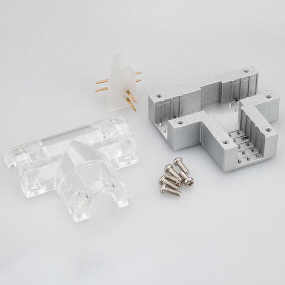 Arlight 022703 Соединитель тройной ARL-CLEAR-U15-2x90 (26x15mm) (Arlight, Металл) 022703, изображение 4