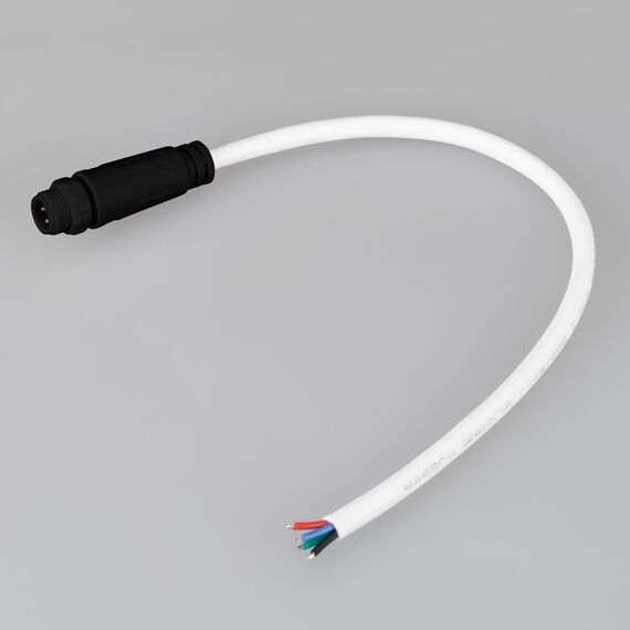 Arlight 051529 Коннектор питания MOONLIGHT-SPI/DMX-CON-POWER-MALE-BLK (Arlight, IP67 Пластик, 3 года) 051529, изображение 4