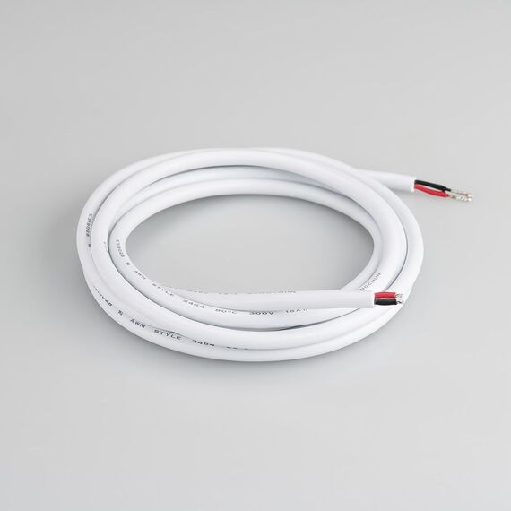Arlight 025549 Провод питания ARL-MOONLIGHT-20AWG-2W-D4,5-CU-2000 White (Arlight, Закрытый) 025549, изображение 2