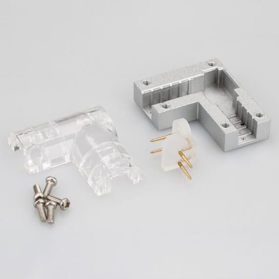 Arlight 022705 Соединитель угловой ARL-CLEAR-Mini-90 (16x8mm) (Arlight, Металл) 022705, изображение 3